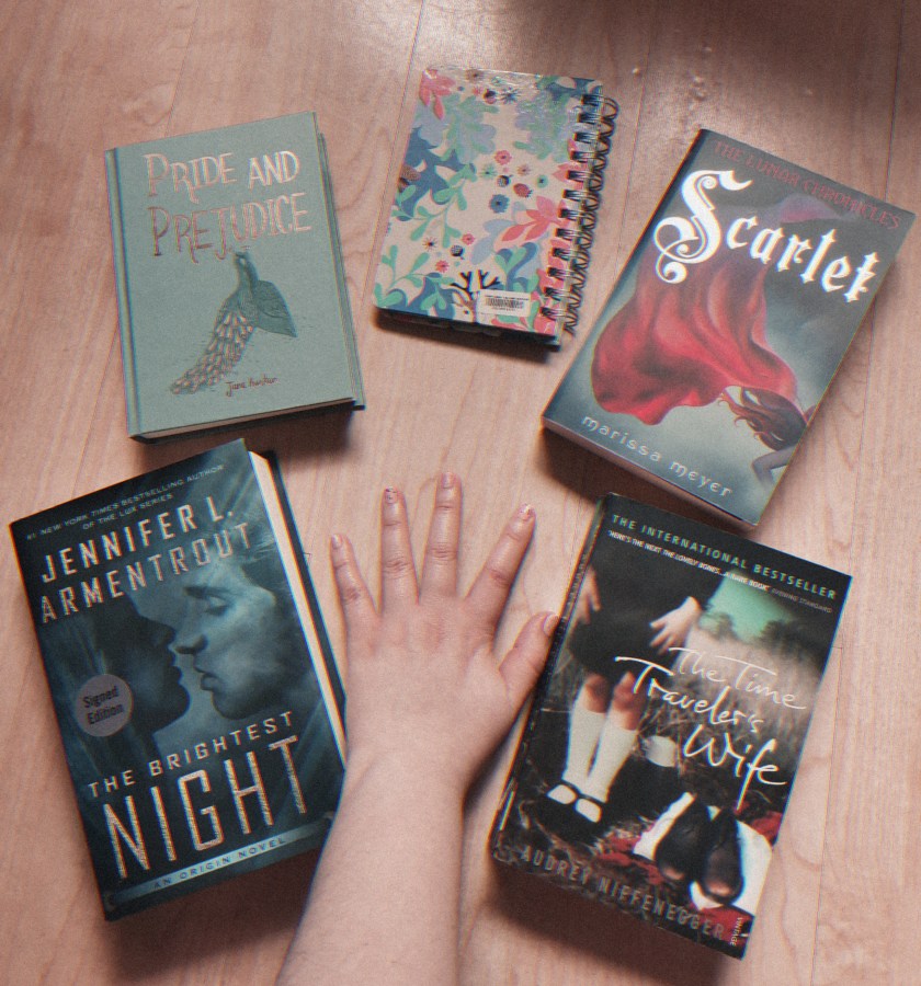 book challenge 5 fingers