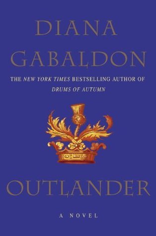 outlander book series - book 1 blue cover