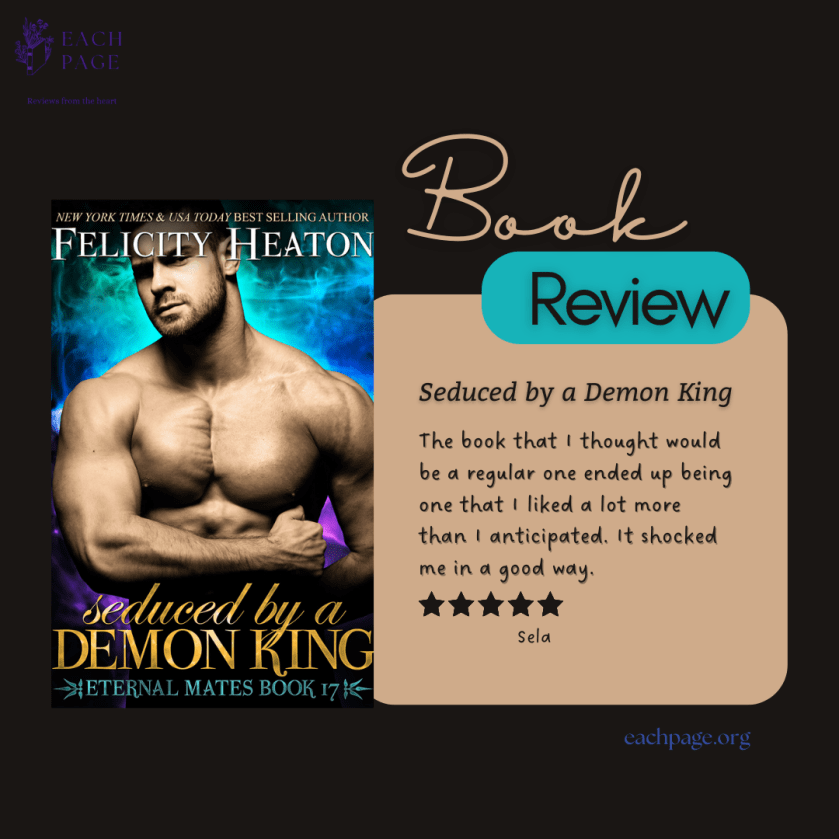 visual book review - seduced by a demon king