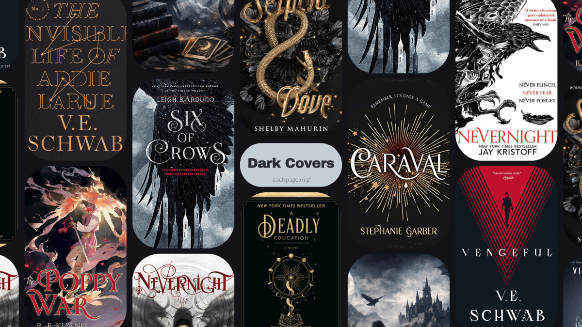 11 Books with Dark Covers [That are not&nbsp;Mystery]