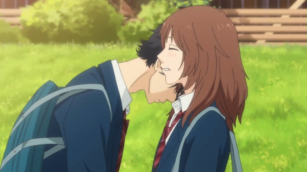 ao haru ride anime scene
