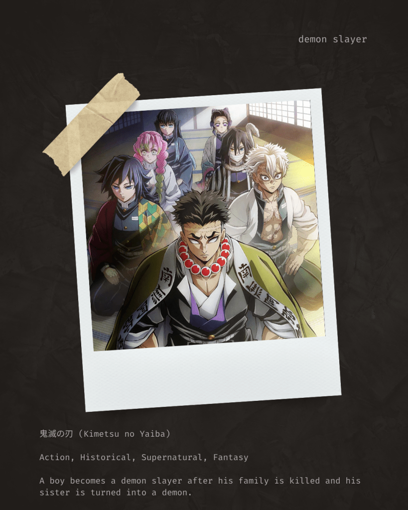 demon slayer about
