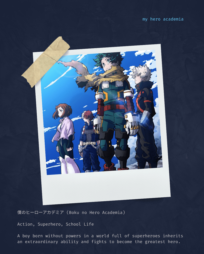my hero academia anime