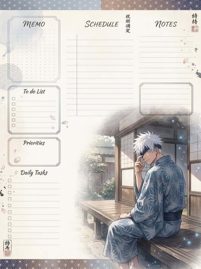 gojo printable
